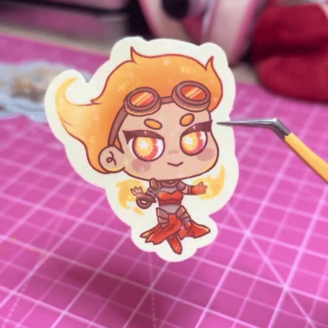 Chibi Chandra Sticker