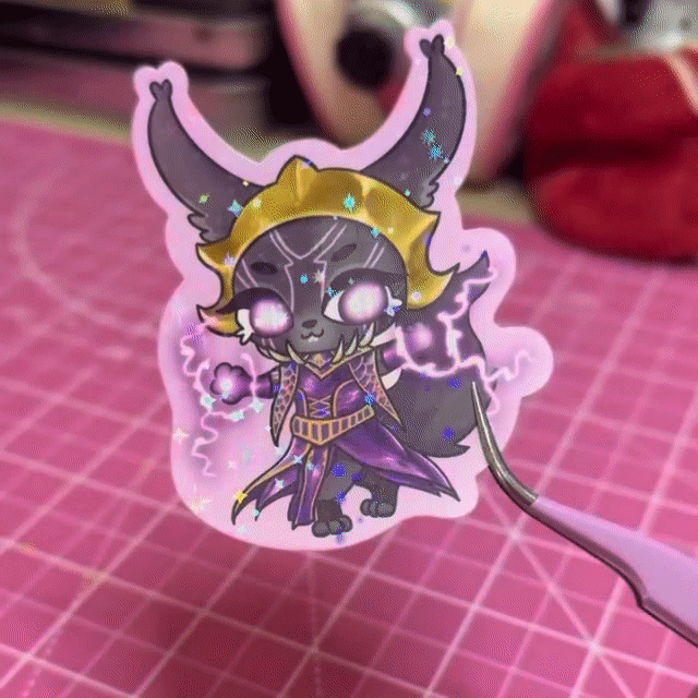 Chibi Squirrel Liliana Sticker