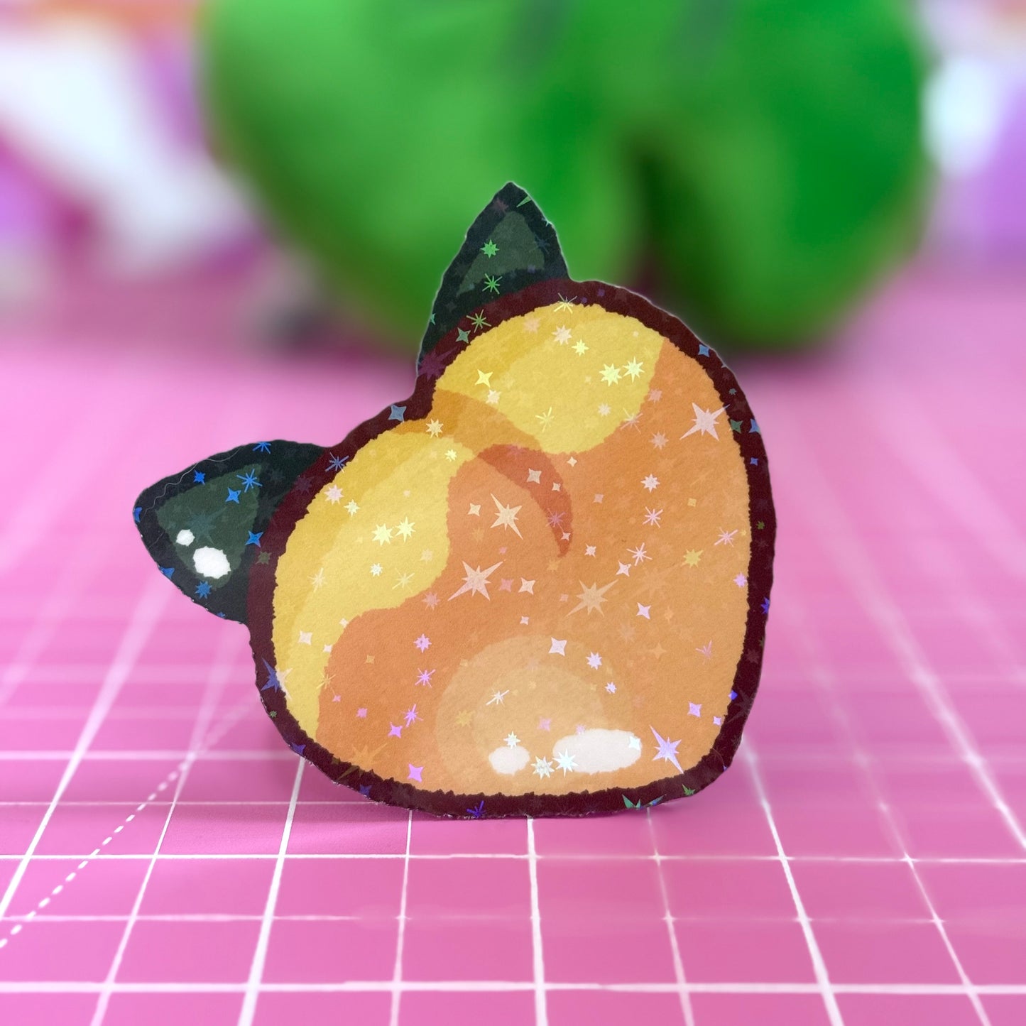 AC Peach Sticker