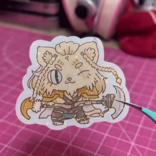 Chibi Ajani Sticker