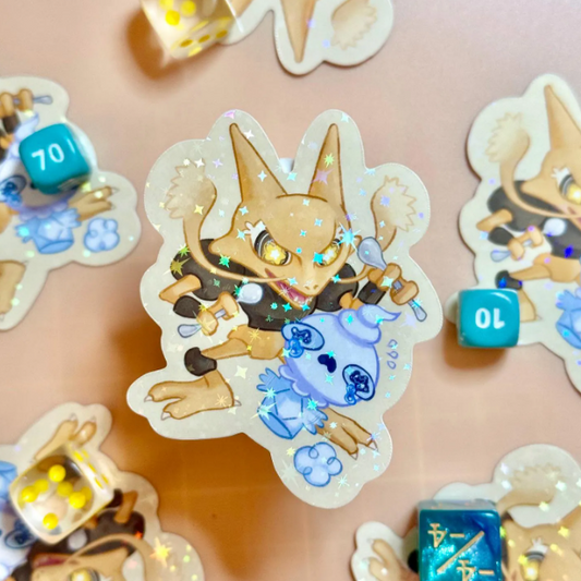 Alakazam and Vanillite Sticker