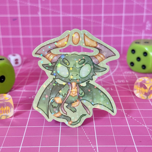 Green Dragon Sticker
