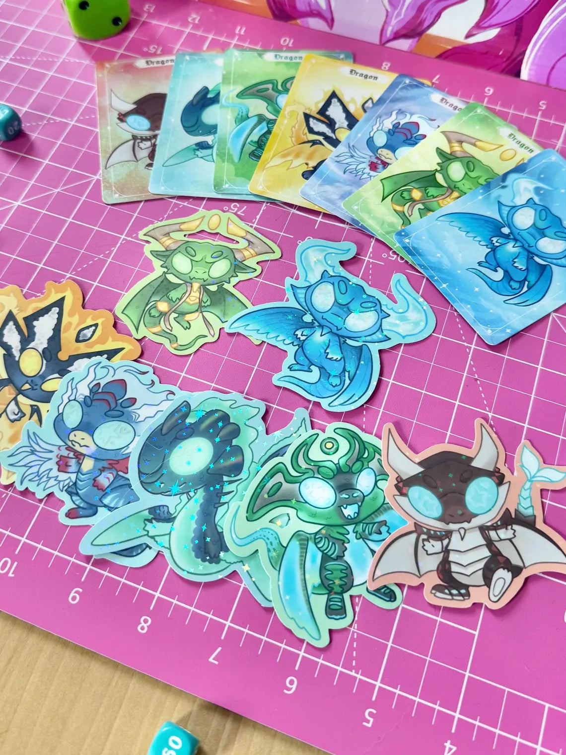 Yellow Dragon Sticker
