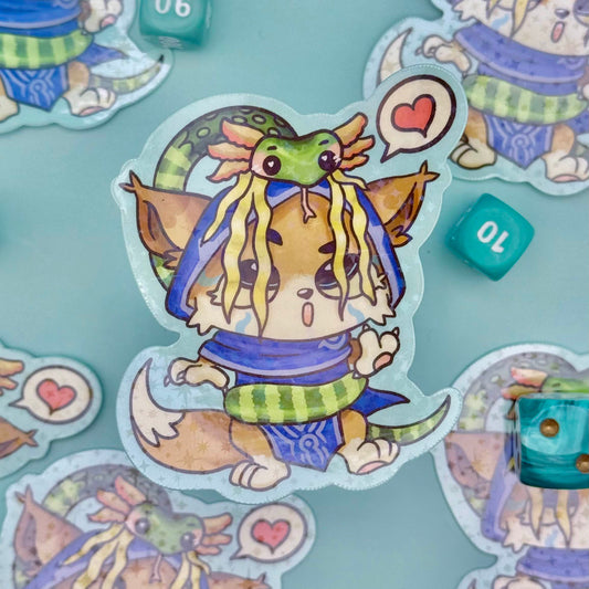 Chibi Jace and Vraska Sticker