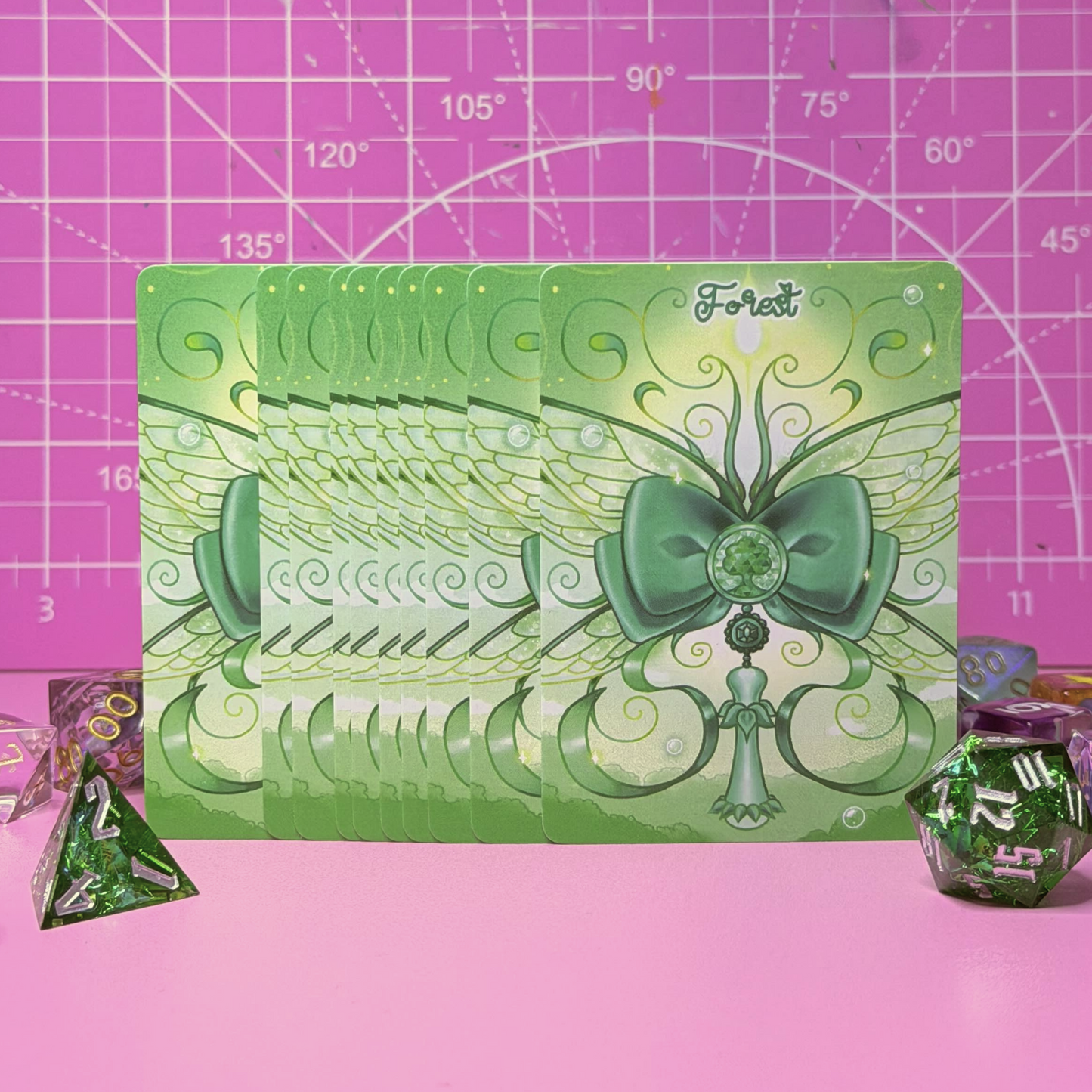 MTG Magical Forest Land Proxy Bundle