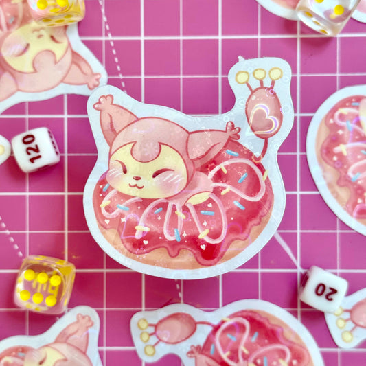 Skitty Donut Sticker